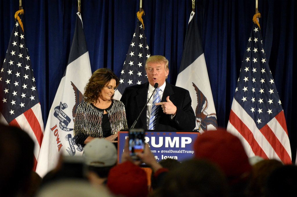 Donald Trump har muligens vunnet Sarah Palins støtte, men mer generelt sliter han blant kvinnelige velgere 