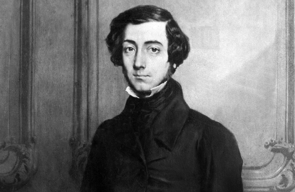 Alexis de Tocqueville (1805-1859) av maleren Chasseriau.