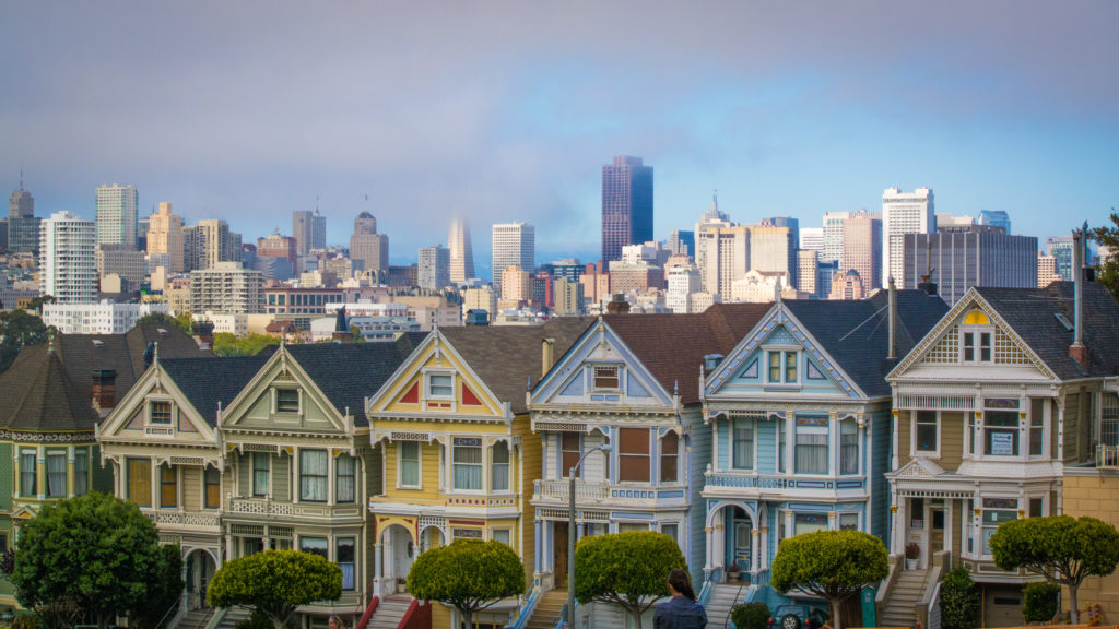 I San Fransisco Bay Area får du mye igjen for den sosiale kapitalen. Boligpriser og ulikhet skyter i været. Foto: Nan Palmero / Flickr CC