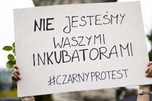 Czarny-protesten Polen