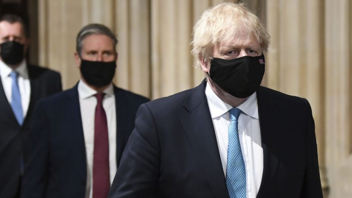Labour leder Keir Starmer og statsminister Boris Johnson