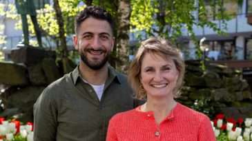 Alexander Papas og Marthe Hammer, SV