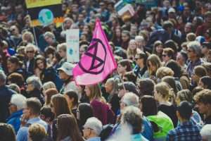Extinction Rebellion demonstrasjon i Nürnberg