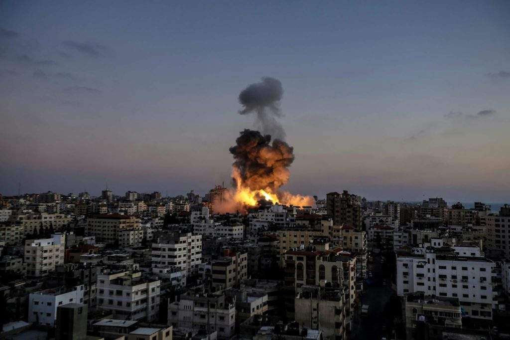 Gaza under angrep. Mohammed Irahim7Unsplash