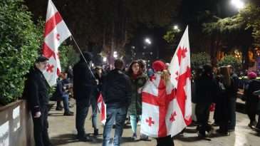 Georgia demonstrantar