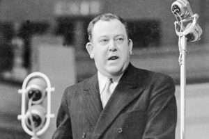 Trygve Lies første tale som FNs generalsekretær, 2. februar 1946.